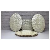 8 CAPIZ SHELL Placemats