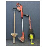 Yard garden tools, with BD charger