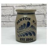 Newton, New Jersey, salt, glazed pottery