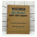VTG Wisconsin engine instruction book