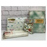 Sealed vintage sheet sets, pillowcases
