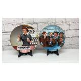 2 I love Lucy collector plates, Hamilton