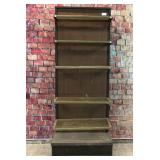 Metal shelving store display