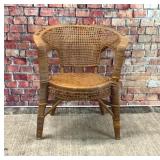 Wicker chair 24x28