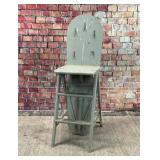 VTG ironing board stepstool chair