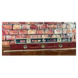 2 levels, straight edge