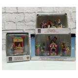 3 CAROLE TOWN ANIMATED CARNIVAL SETS