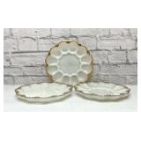 3 egg, and relish trays