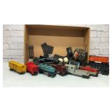 VINTAGE trains, track, transformers