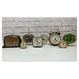 Assorted alarm clocks