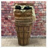 8 Tall bushel baskets