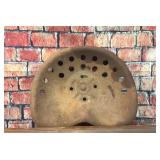 Old tractor seat
