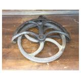 Old barn pulley 12