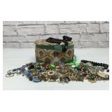 VTG jewelry and loose beads