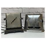 2 antique toasters