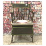 Old commode chair 34