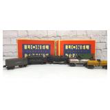 Assorted Lionel train cars