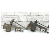 2 antique meat, grinders universal, Keystone