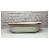 Enamelware lg tub