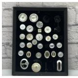 Mother-of-pearl button collection