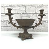 Cast-iron candelabra 12 x 9