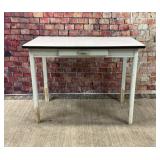 Enamel topped kitchen table