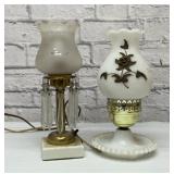 2 ANTIQUE LAMPS