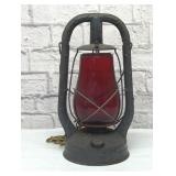 Dietz Monarch oil lantern red globe 13