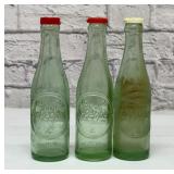 Dr. Pepper soda bottles