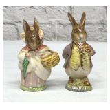 Beatrix Potter, Royal Albert bunny figurines