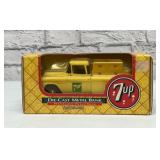 ERTL 7UP DIECAST 55 CHEVY BANK SEALED