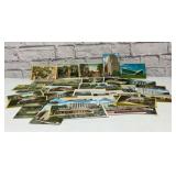 Assorted vintage Raleigh postcards