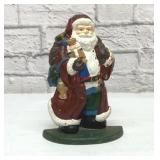 Cast-iron Santa Claus doorstop