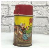 1964 POPEYE THERMOS KING FEATURES 7"
