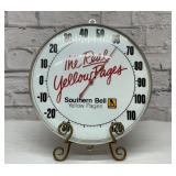 THE REAL YELLOW PAGES THERMOMETER