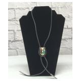 HORSESHOE SQUARE DANCERS BOLO TIE