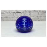 LG ETCHED COBALT PAPERWEIGHT 4