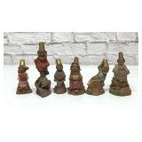 6 TOM CLARK THIMBLE GNOMES