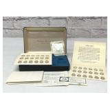 STERLING PRESIDENTIAL MINT COIN SET