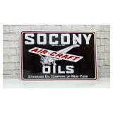 SOCONY OILS METAL SIGN