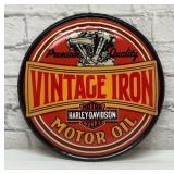 Harley Davidson motorcycle sign