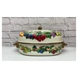 Kensington Garden Enamel Roaster