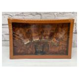 Coca-Cola 1890 flair glasses reproduction