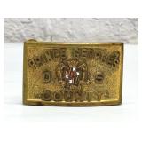 VTG BELT BUCKLE POLICE DEPT PRINCE GEORGE