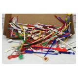 Advertising swizzle sticks assortment