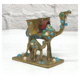 BRASS TIBETAN CAMEL STATUE 4