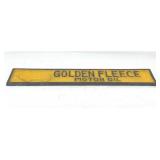 GOLDEN FLEECE MOTOR OIL CAST IRON SIGN