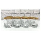 8 Versailles double old fashioned glasses
