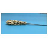 Meerschaum carved letter opener