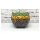 EXCELLENT MAJOLICA JARDINIERE 8